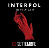 Interpol a Roma il 2 settembre 2015 al Rock in Roma all'Ippodromo delle Capannelle