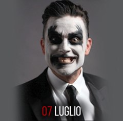 Robbie Williams il 7 luglio 2015 a Roma all'Ippodromo delle Capanelle per Rock in Roma 2015