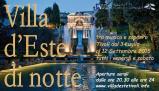 Villa d’Este di notte 2015: dal 3 luglio al 12 settembre aperture straordinarie serali con concerti ed eventi