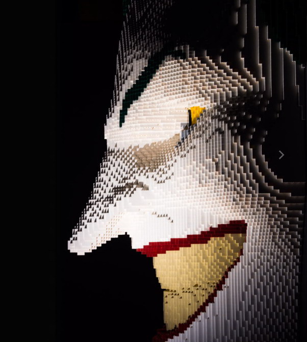 The Art of the Brick: DC Super Heroes di Nathan Sawaya con mattoncini Lego in mostra a Roma al Palazzo degli Esami dal 30 novembre 2017 al 25 febbraio 2018