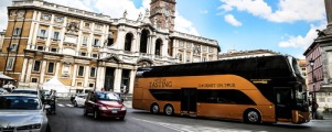 Drive Me Tasting: il bus ristorante gourmet con tour di Roma