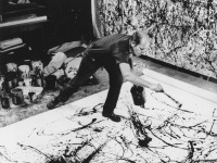Jackson Pollock in mostra a Roma nell'autunno 2018 al Complesso del Vittoriano, Ala Brasini