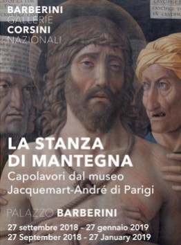 La stanza di Mantegna. Capolavori dal Museo Jacquemart-André di Parigi in mostra a Roma a Palazzo Barberini dal 27 settembre 2018 al 27 gennaio 2019