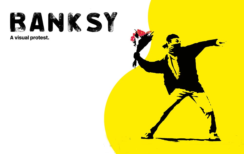 Banksy, a visual protest in mostra a Roma al Chiostro del Bramante dal 21 marzo al 26 luglio 2020